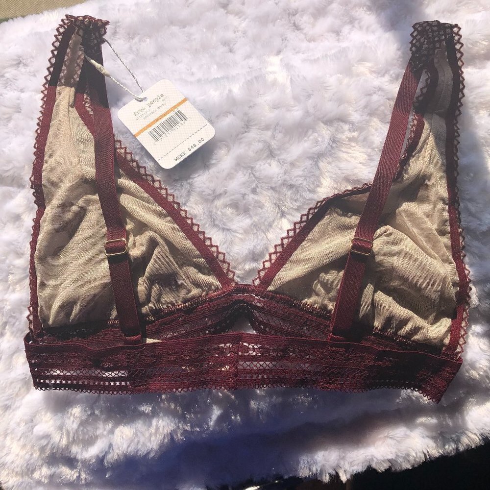 Free People Alia Bralette Size Small NWT - Picture 3 of 4